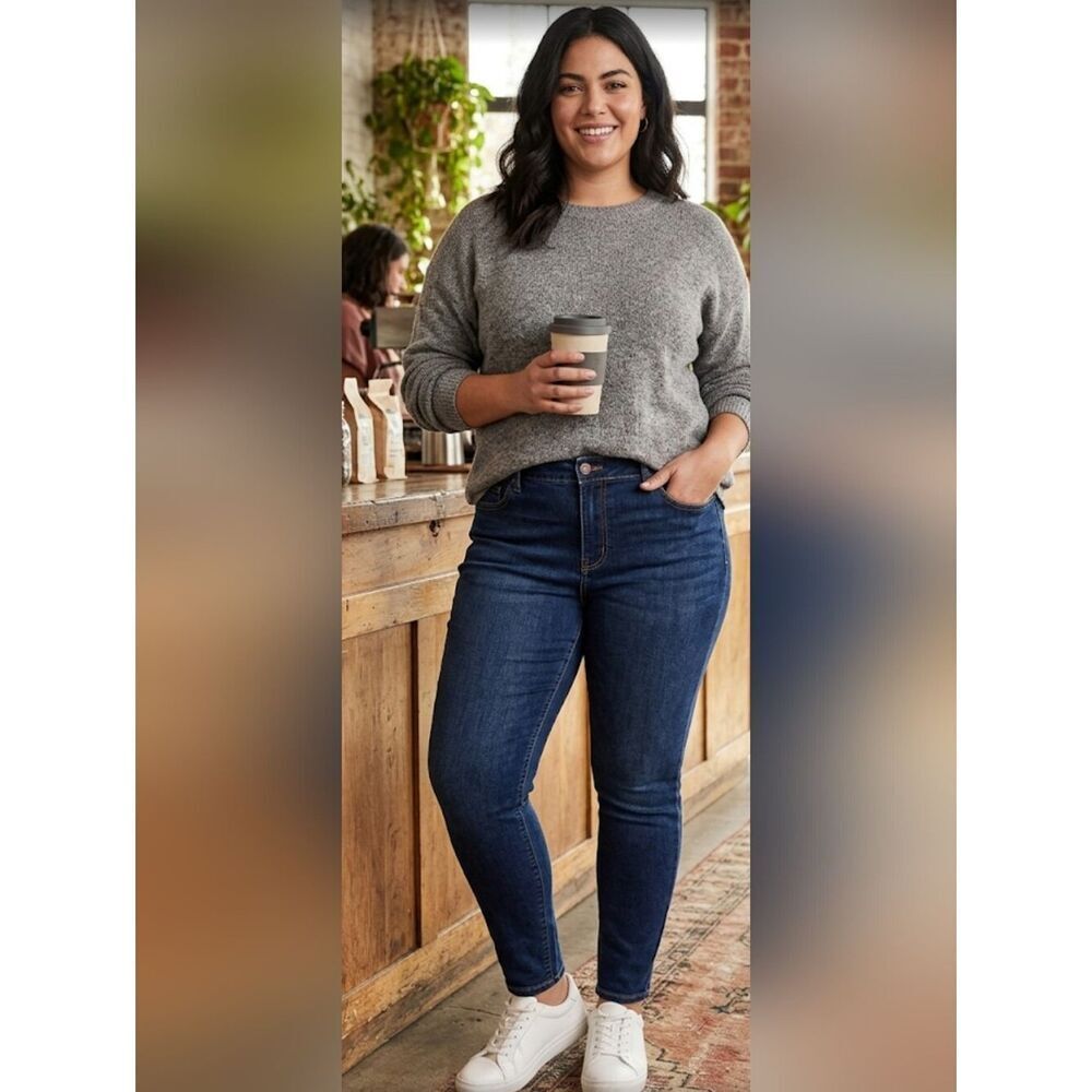 Old Navy The Rockstar Jeans Sz 16